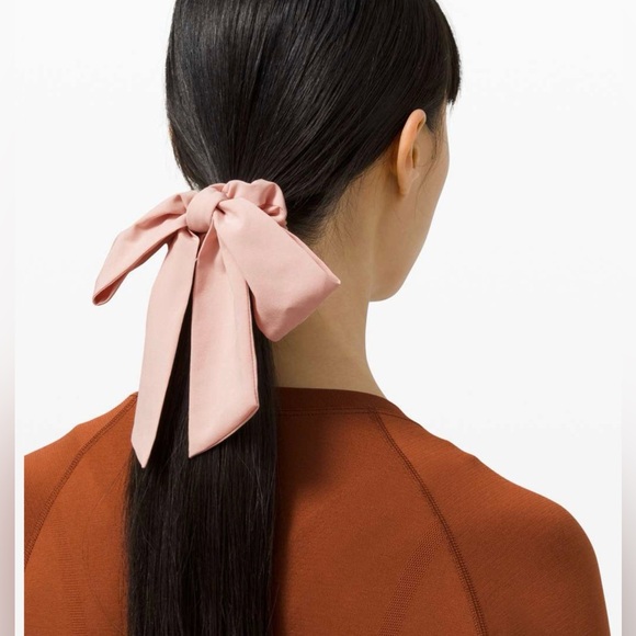 2 for 25 Item, Lululemon Uplifting Scrunchie *Big Bow - Picture 2 of 6